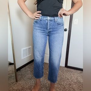 Mother Superior designer jeans blue wash, woman's size 29